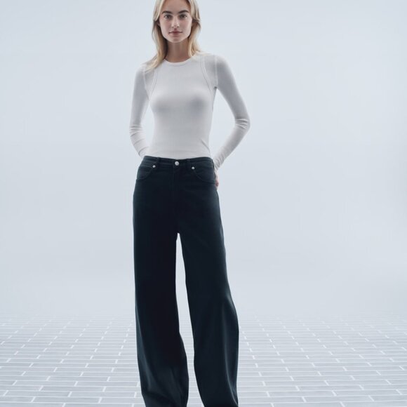 Everlane The OG Baggy Jean - Ink Wash - Size 23 - Picture 5 of 5